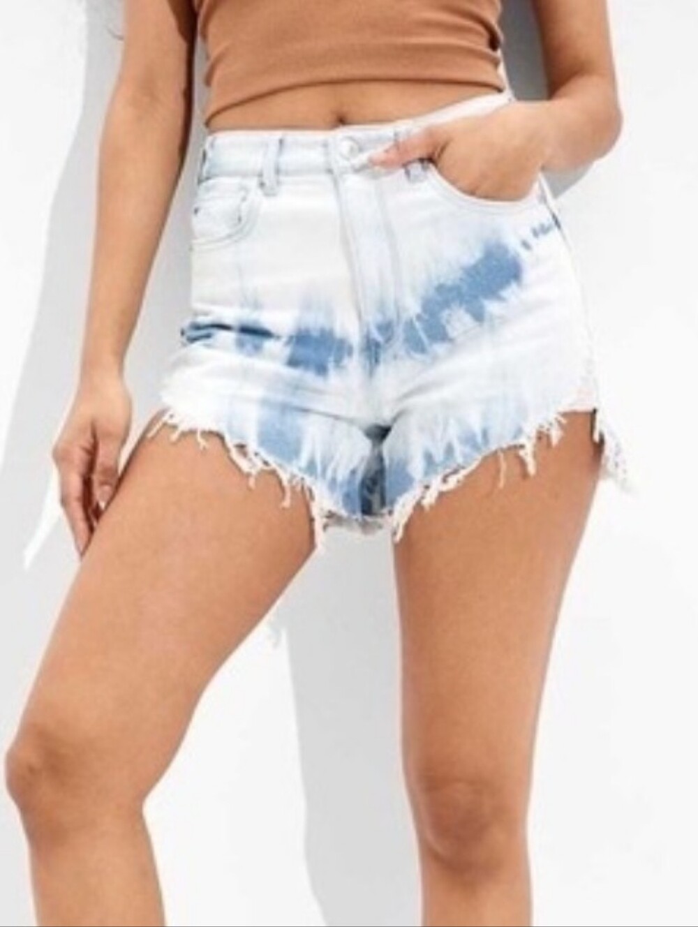 American Eagle Highest Rise Mom Shorts 18